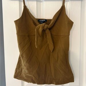 Express Women's Brown Camisole Top